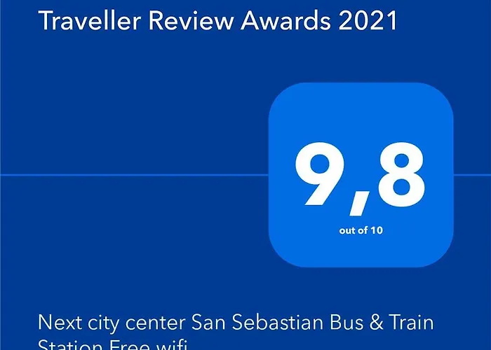 Next Center Bus & Train Station Free Wifi 公寓 圣塞瓦斯蒂安